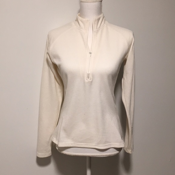 Alpine Design Quarter-zip cream pullover small - Picture 1 of 5